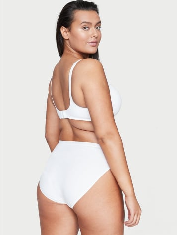 Stretch Cotton High-Leg Brief Panty