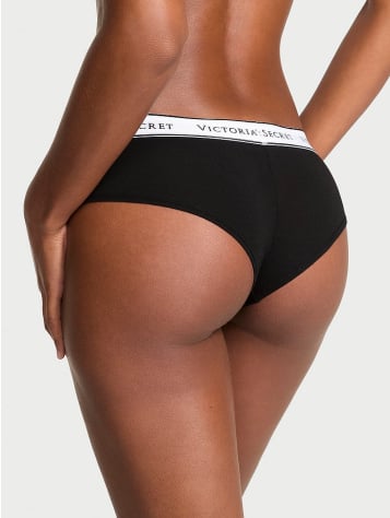 Logo Cotton Cheeky Panty