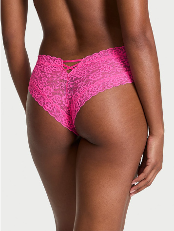 Blossom Lace Strappy-Back Cheeky Panty