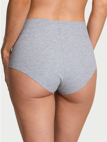No-Show Cotton High-Waist Brief Panty
