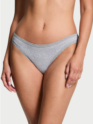 Lace-Waist Bikini Panty