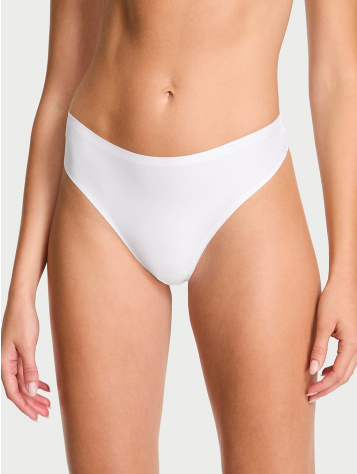 Body By Victoria Flex Mid-Rise Thong Panty