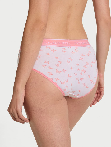 Logo Cotton Hiphugger Panty