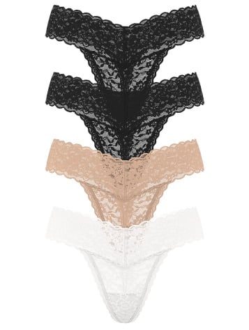 4-Pack Lacie Thong Panties