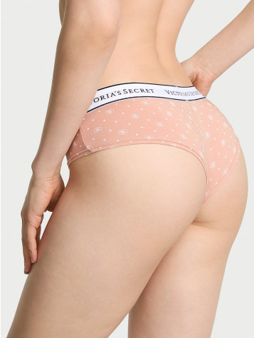 Logo Cotton Cheeky Panty