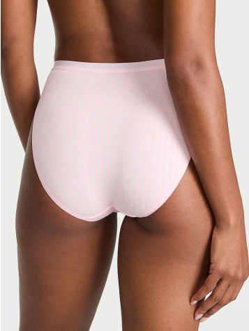 Stretch Cotton High-Leg Brief Panty