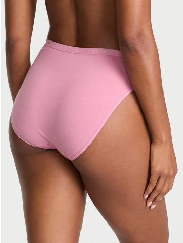 Stretch Cotton High-Leg Brief Panty