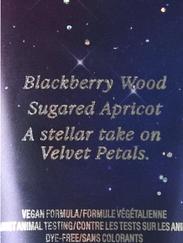 Velvet Petals Starlit Fragrance Lotion 236 ml