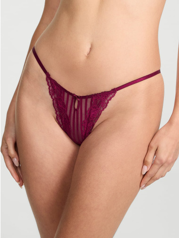 Lacie Sheer Heritage String Thong Panty