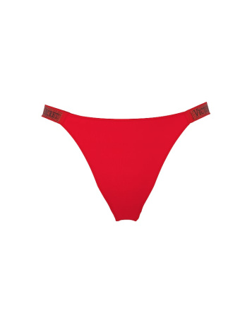 Logo Shine Strap Brazilian Panty