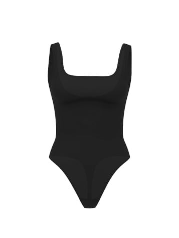Luxe Contour Square-Neck Bodysuit
