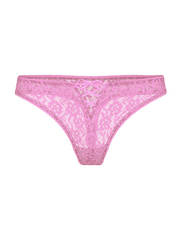 Lacie Lace-Up Bow Thong Panty