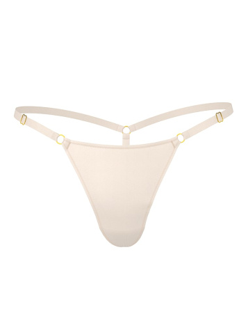 Hardware Adjustable V-String Panty