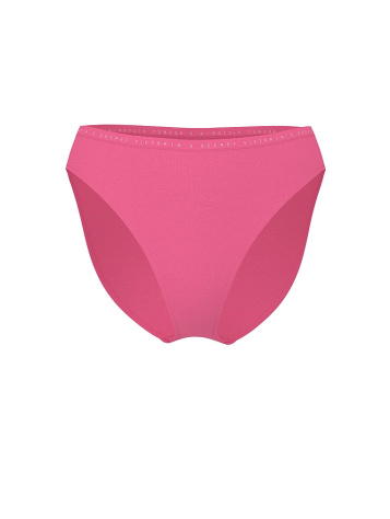 Stretch Cotton High-Leg Brief Panty