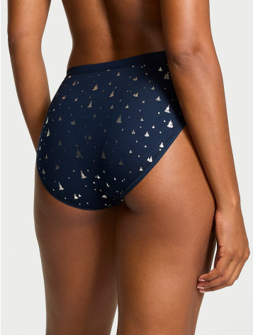 Stretch Cotton High-Leg Brief Panty