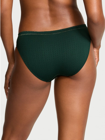 Seamless Cable-Knit Bikini Panty