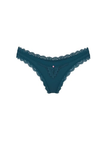 Lace-Trim Brazilian Panty