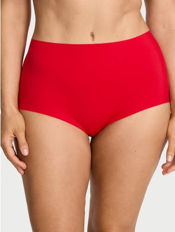 No-Show Plaid Mesh Modern Brief Panty