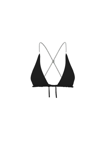 Shine Rope Triangle Bikini Top