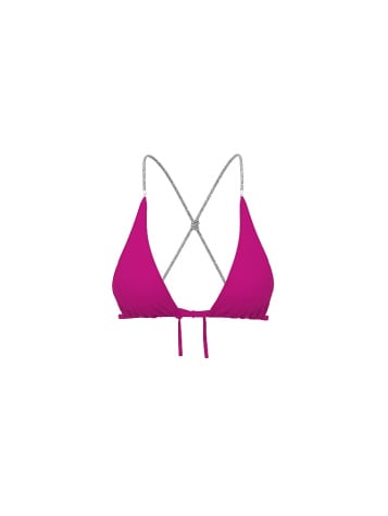 Shine Rope Triangle Bikini Top