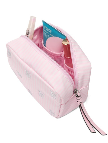 Shine Logo Travel Makeup Bag