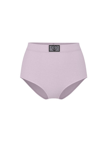 Logo Cotton Heart Shine Patch Modern Brief Panty