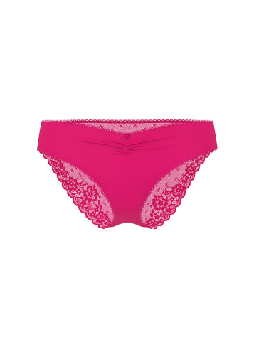 Stretch Cotton Heart Lace Hiphugger Panty
