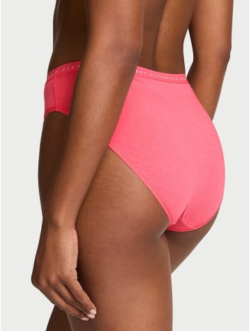 Stretch Cotton High-Leg Brief Panty