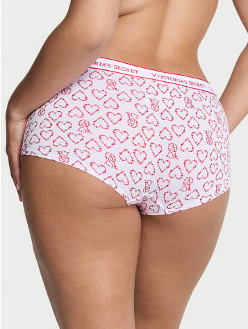 Logo Cotton Boyshort Panty