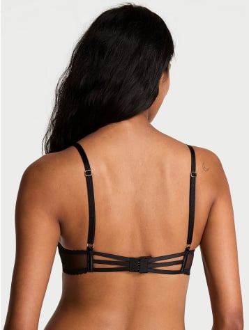 Cherry Pop Embroidery Push-Up Bra