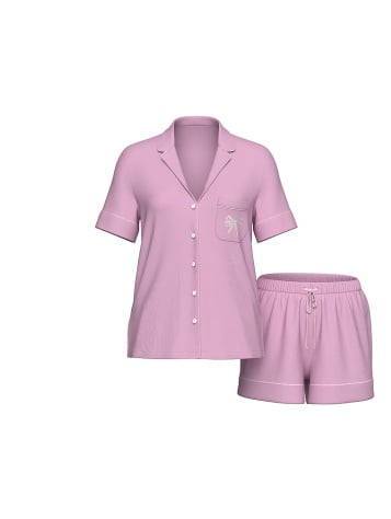 Modal Soft Bow Short Pajama Set
