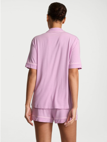 Modal Soft Bow Short Pajama Set