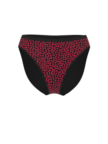 Stretch Cotton High-Leg Brief Panty