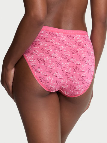 Stretch Cotton High-Leg Brief Panty