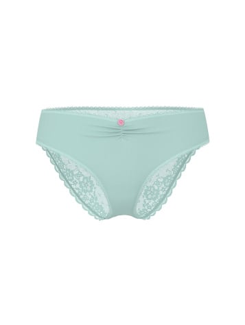Stretch Cotton Heart Lace High-Leg Brief Panty