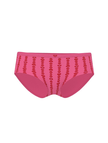 Seamless Heart Stripe Hiphugger Panty