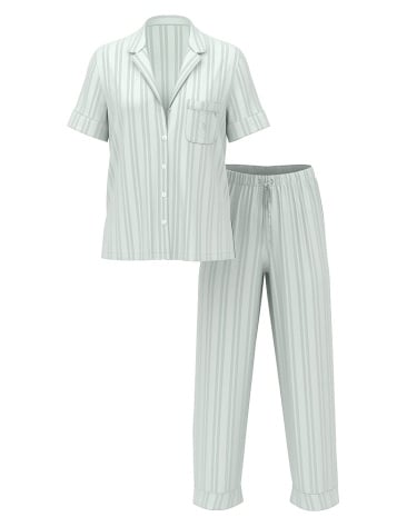 Signature Satin Long Pajama Set