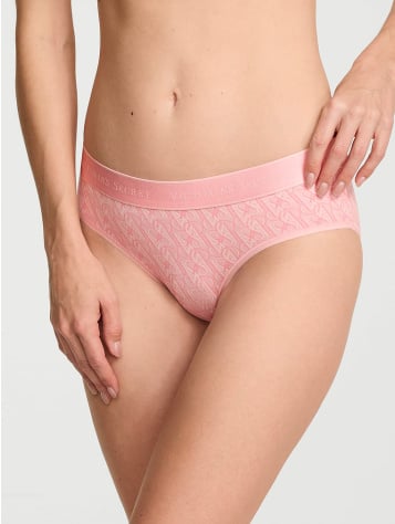 Logo Cotton Hiphugger Panty
