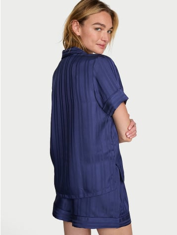 Signature Satin Short Pajama Set