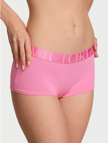Exploded Logo Cotton Boyshort Panty