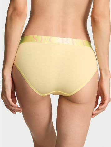 Exploded Logo Cotton Hiphugger Panty