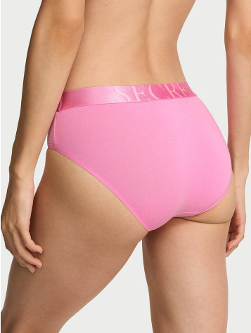 Exploded Logo Cotton Hiphugger Panty