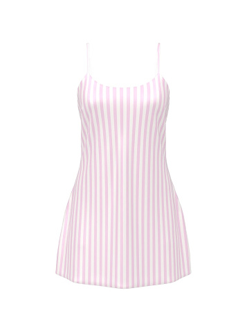 Heritage Stripe Satin Mini Slip