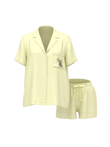 Signature Satin Short Pajama Set