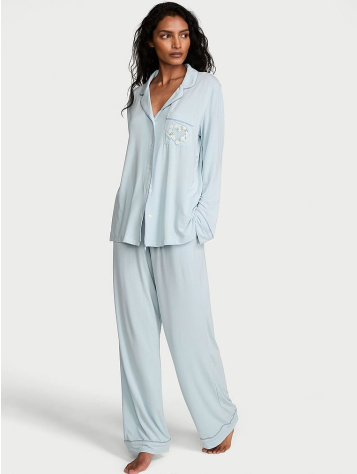 Sosoft™ Modal Daisy Long Pajama Set