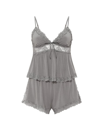 Sosoft™ Modal Lace-Trim Cami & Shorts Set