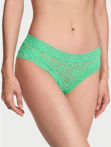 Lace Strappy-Back Cheeky Panty