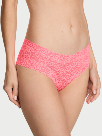 Lace Strappy-Back Cheeky Panty