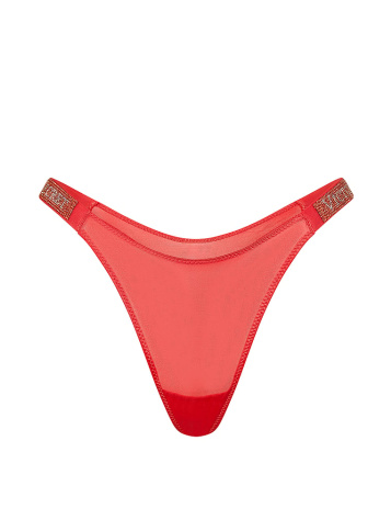 Shine Strap Thong Panty