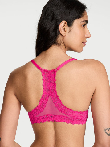 Perfect Shape Lace Racerback Push-Up Bra